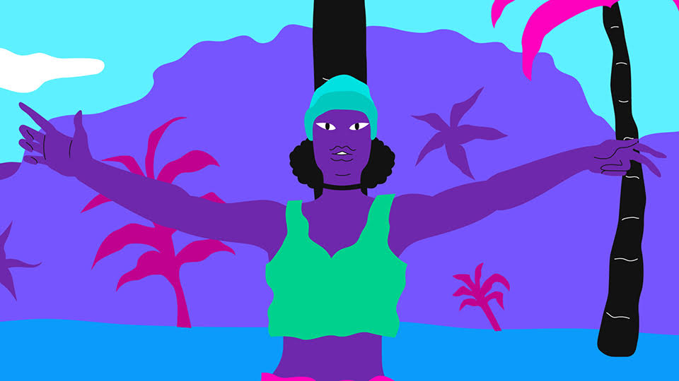 game image of a character with open arms