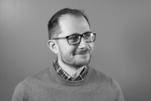 Jon headshot B&W