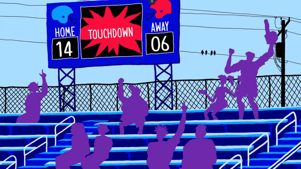 game image of stadium stands