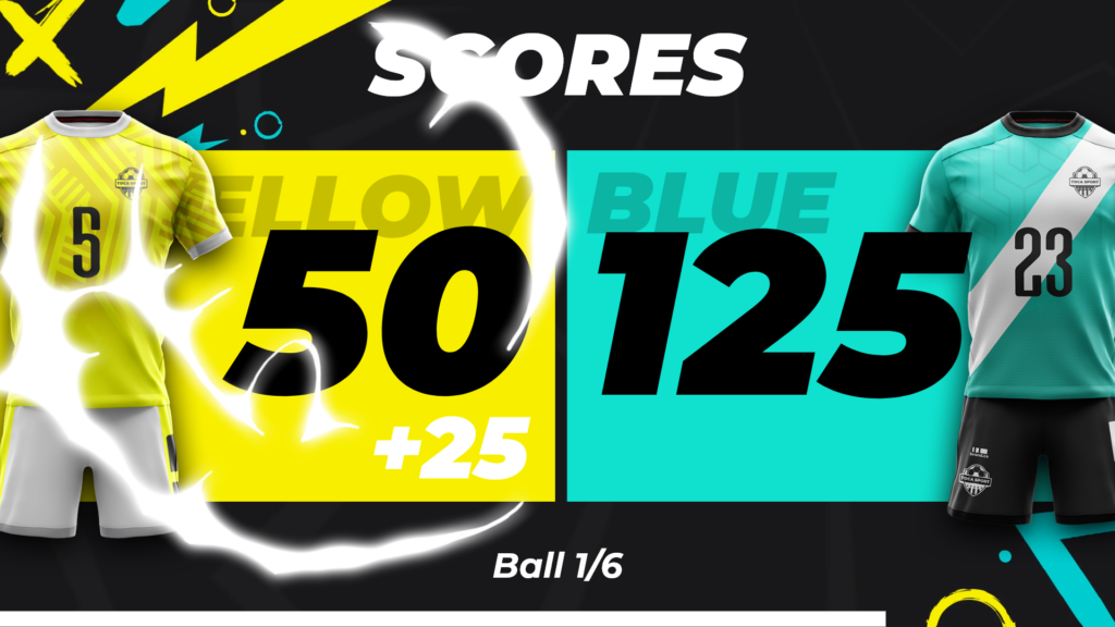TOCA Sport scores screen