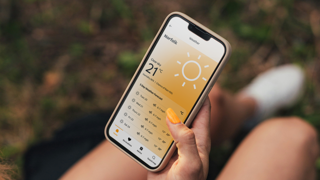 Pollen-Pal on device
